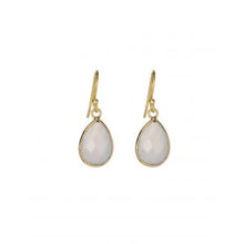 Load image into Gallery viewer, Ava Earrings - White Chalcedony