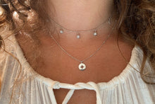 Load image into Gallery viewer, Vermouth Silver Compass Star Necklace