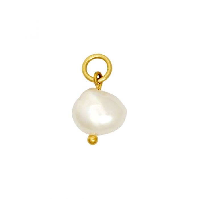 Aliz Pearl Charm - Gold