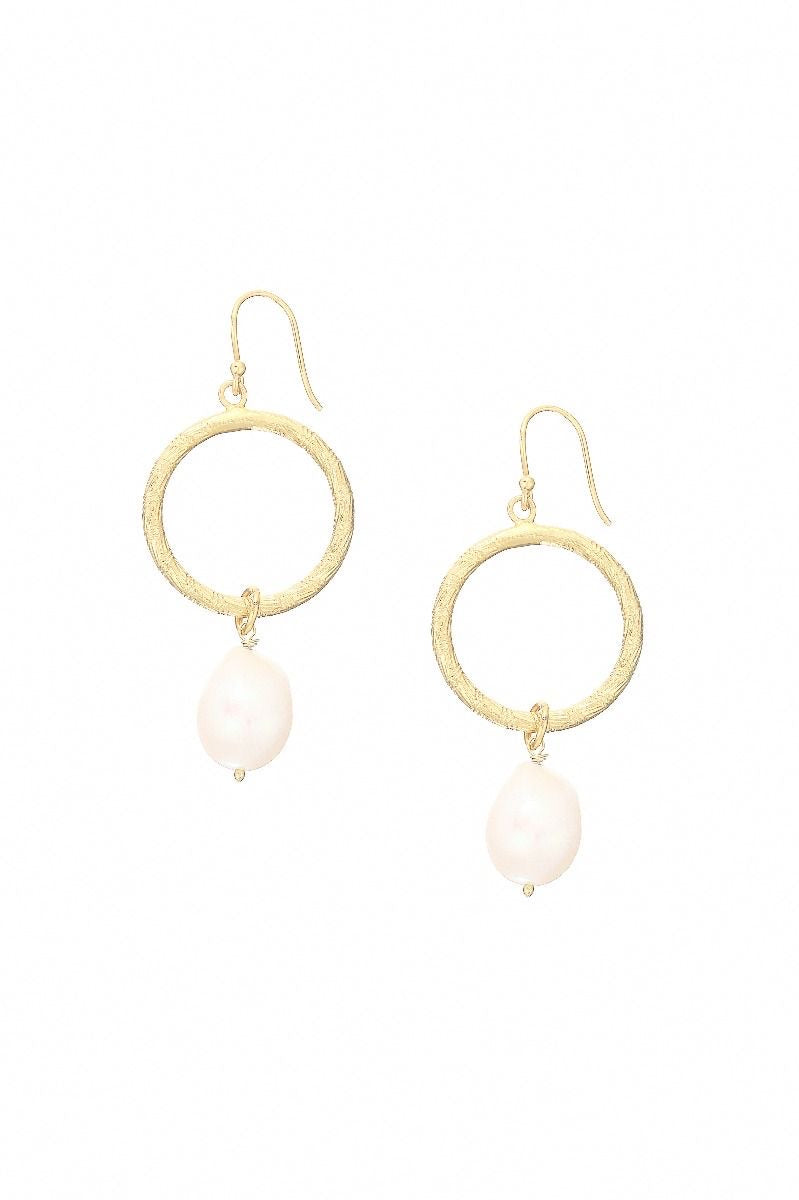 Margaux Pearl Drop Earrings