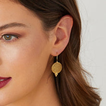 Load image into Gallery viewer, Algir Gold Coin Earrings
