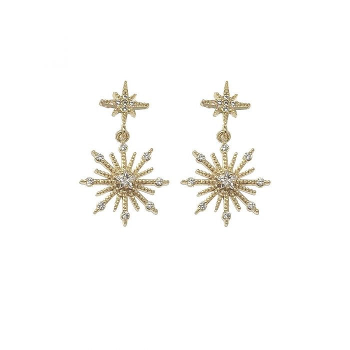 North Star Studs - Gold