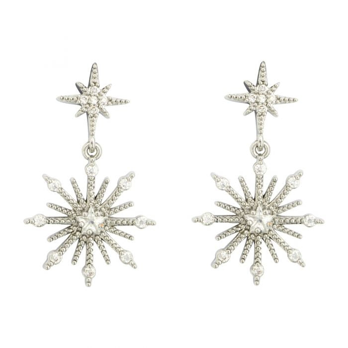 North Star Studs - Silver